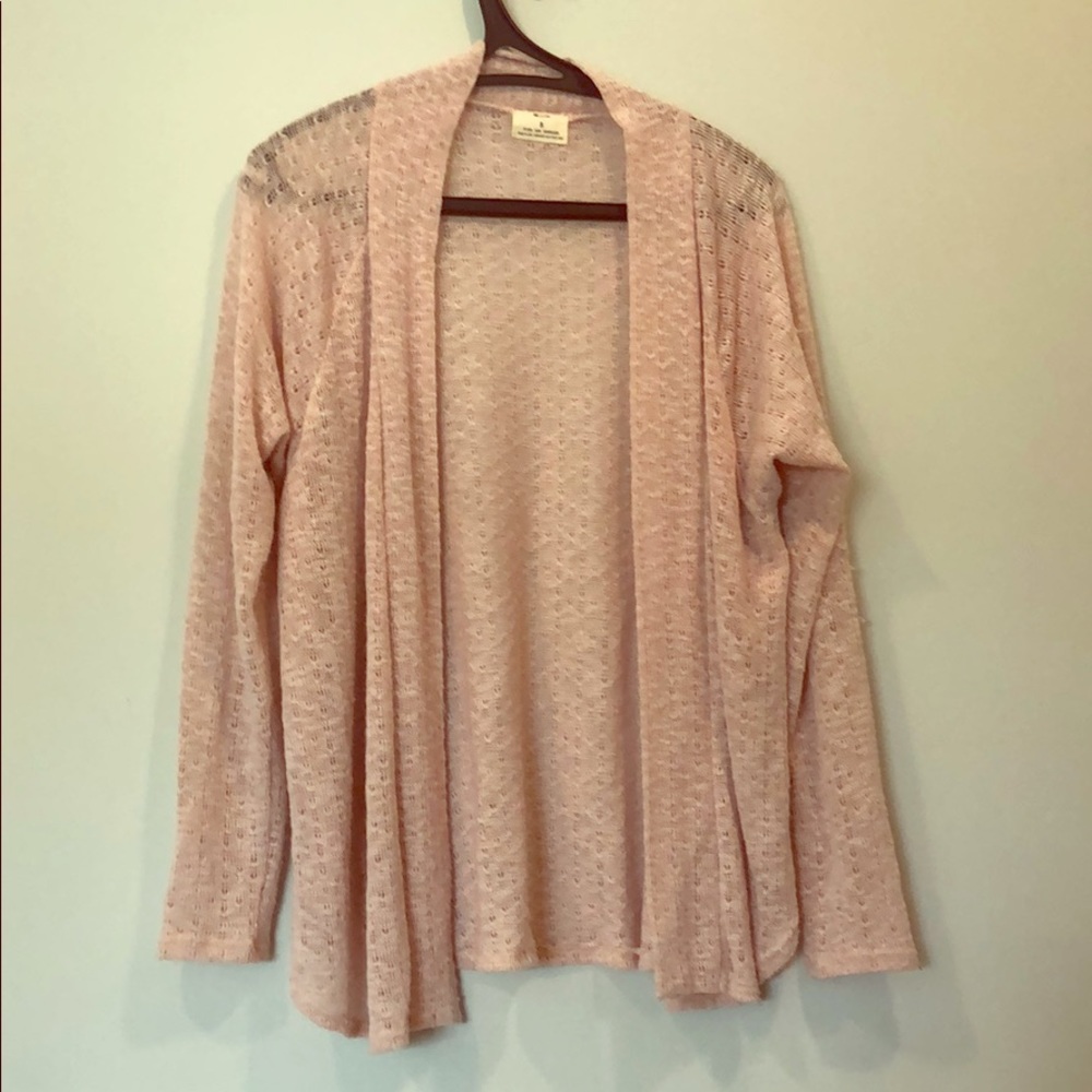 Open cardigan